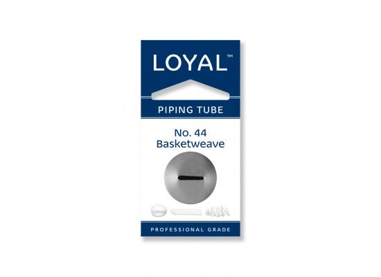 Loyal Bakeware No.44 Basketweave Piping Tip