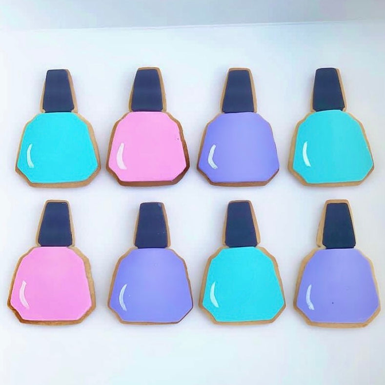 Nail Polish Bottle Cookies