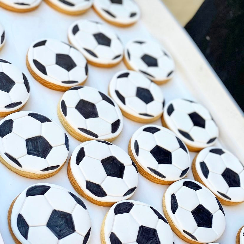 Soccer Ball Cookies