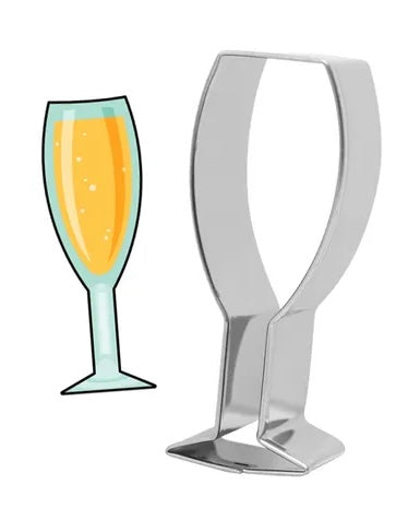 Champagne Glass Cookie Cutter