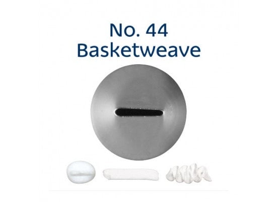 Loyal Bakeware No.44 Basketweave Piping Tip