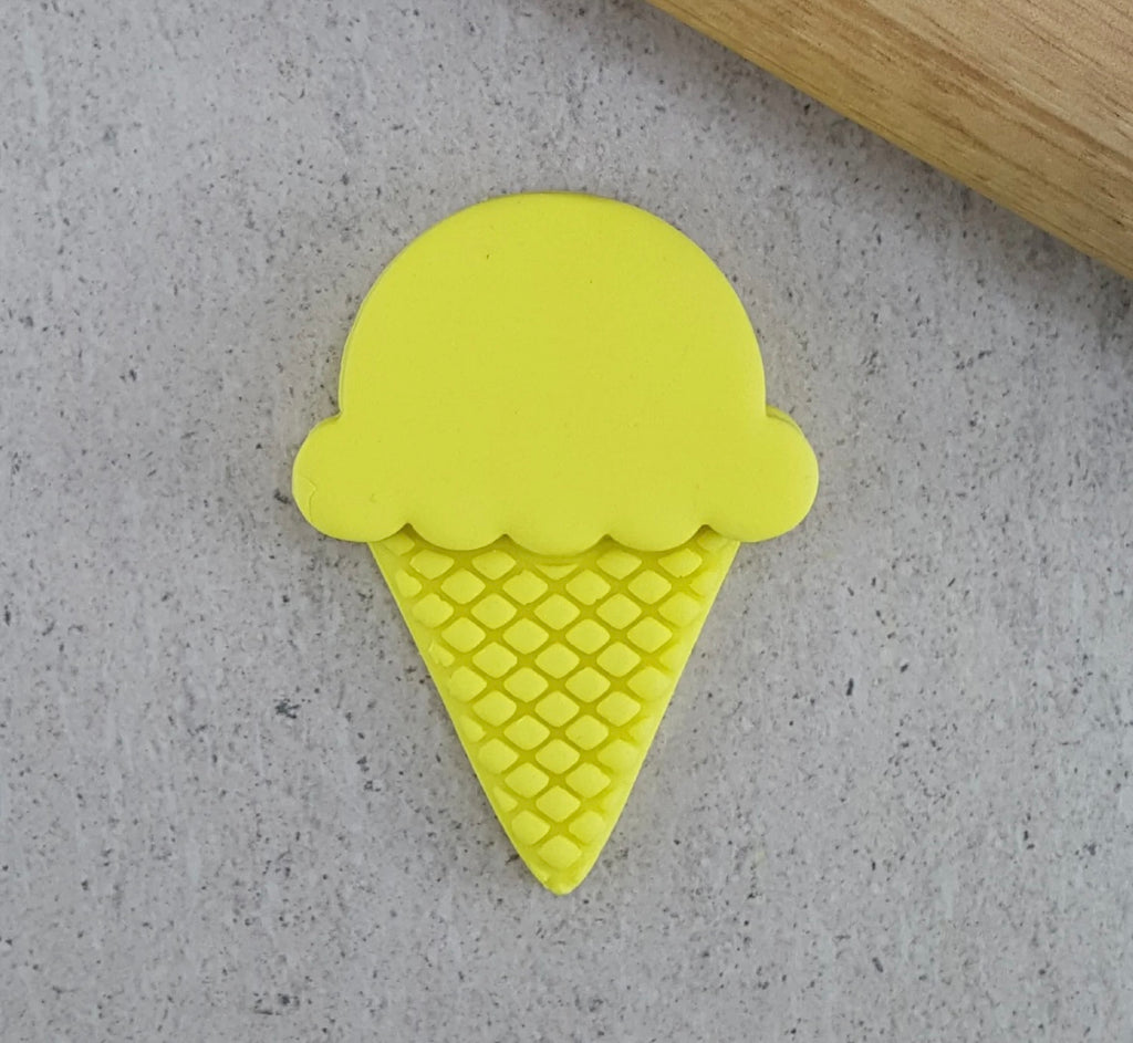 Ice Cream Cutter and Embosser set