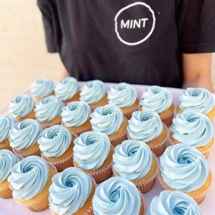 State of Origin - 6 Pack Cupcakes Blue or Maroon