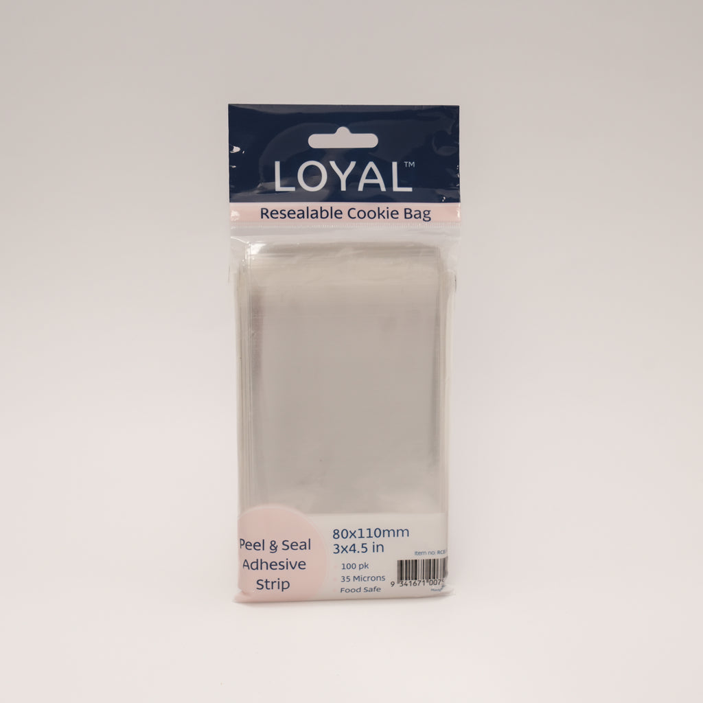 Loyal Resealable Cookie Bag - various sizes