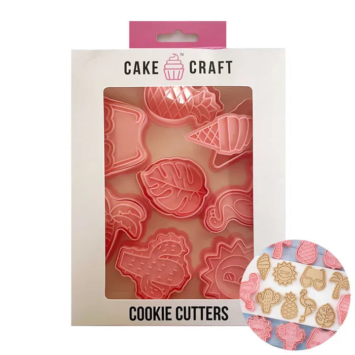 SUMMER | COOKIE CUTTERS | 8 PIECES