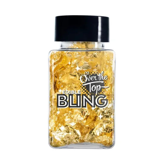 OVER THE TOP EDIBLE BLING - GOLD LEAF FLAKES
