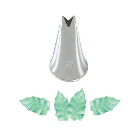 CAKE CRAFT #352 LEAF PIPING TIP STAINLESS STEEL