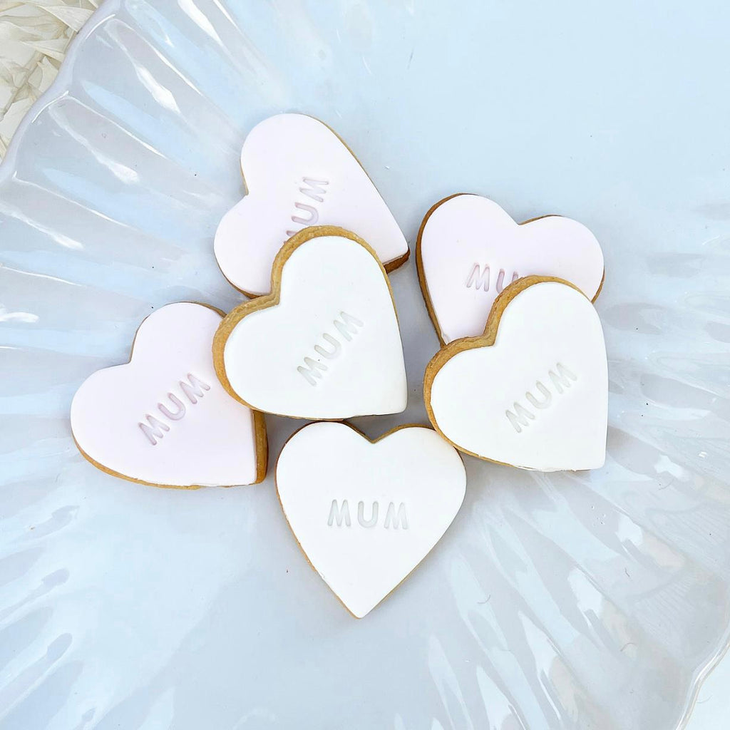 Mother’s Day Single Cookie - Mini Heart