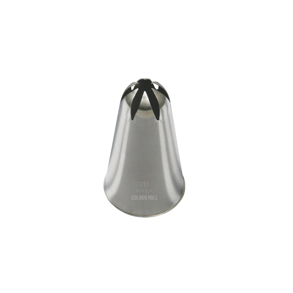 COLOUR MILL PIPING TIP 2D - DROP FLOWER