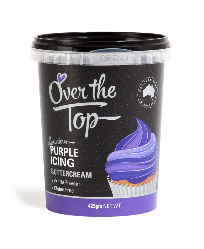 Over The Top Buttercream Purple 425g