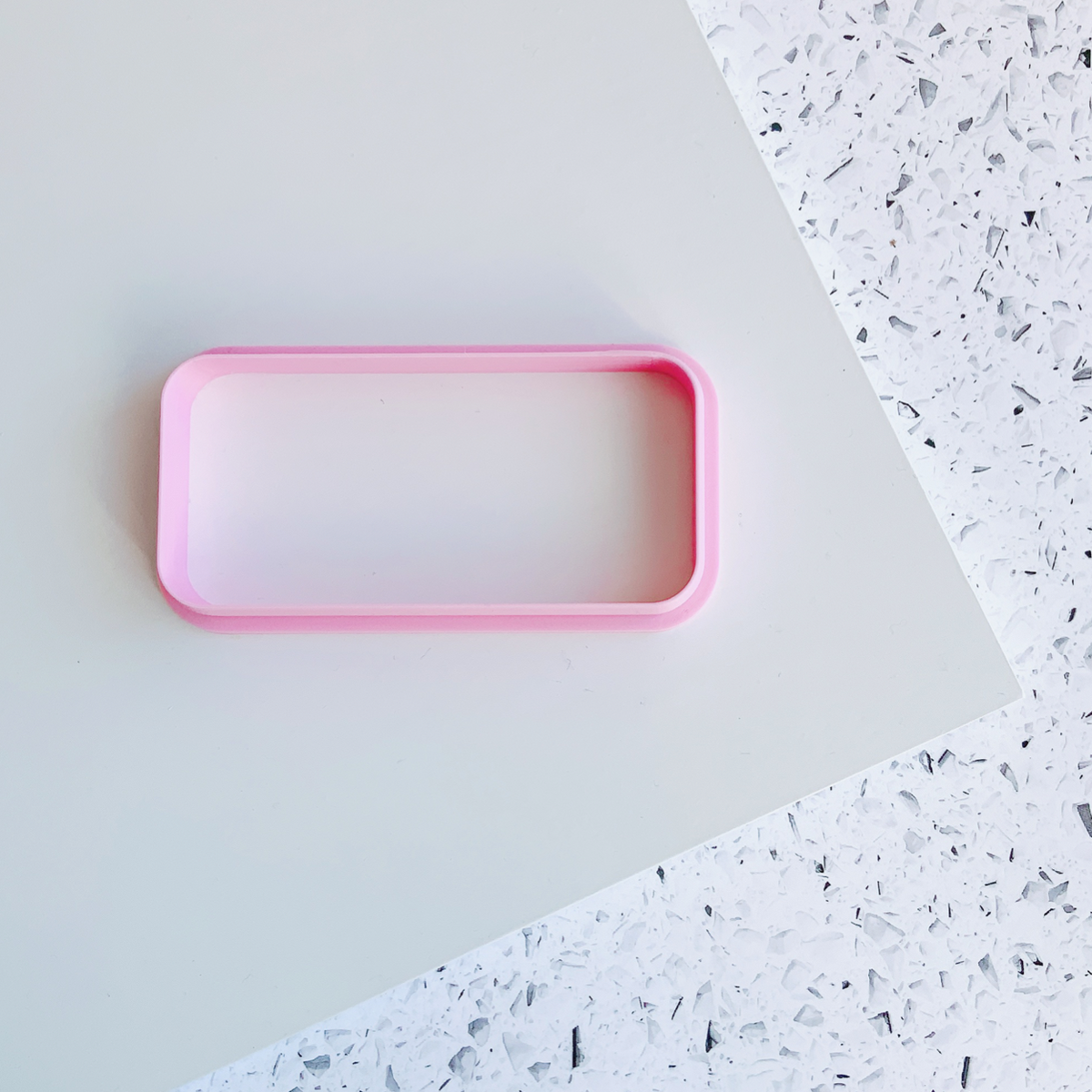 Long Rounded Rectangle Cutter by Eva Emilia | Mint Cake and Party