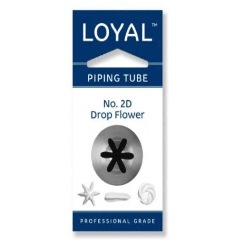 No. 2D Drop Flower Medium Piping Tip