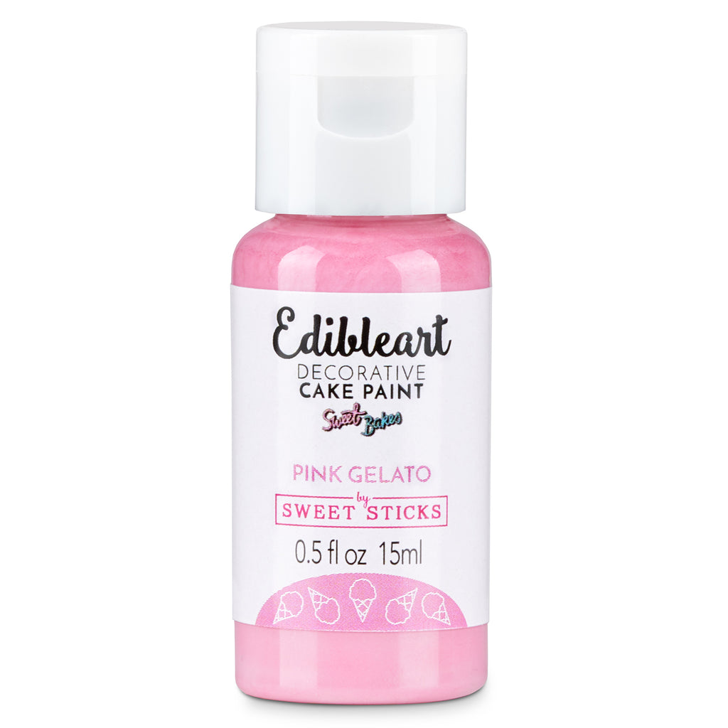 Pink Gelato Edible Art Paint 15ml