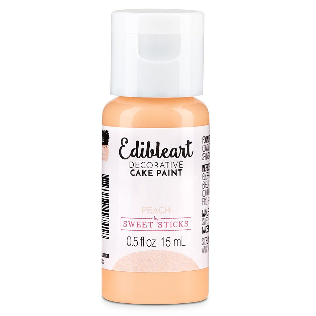 Peach Edible Art Paint 15ml