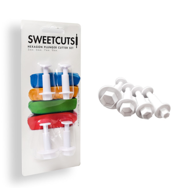 Sweetcuts Hexagon Plunger Cutters