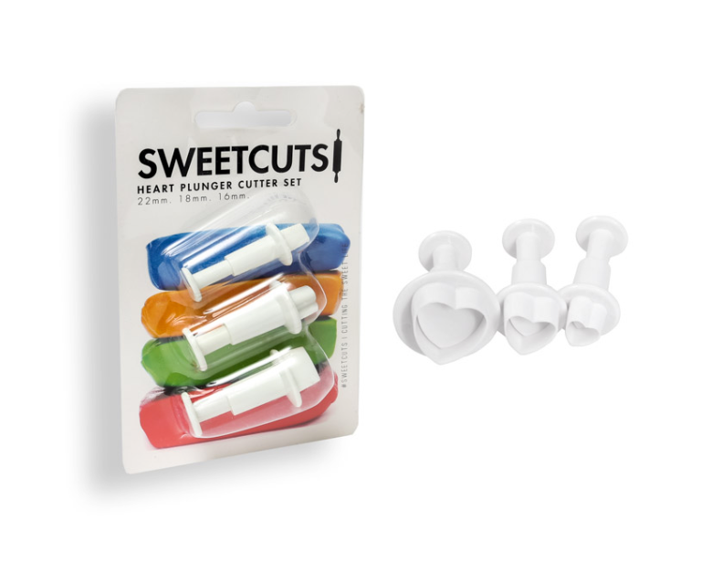 Sweetcuts Heart Plunger Cutters