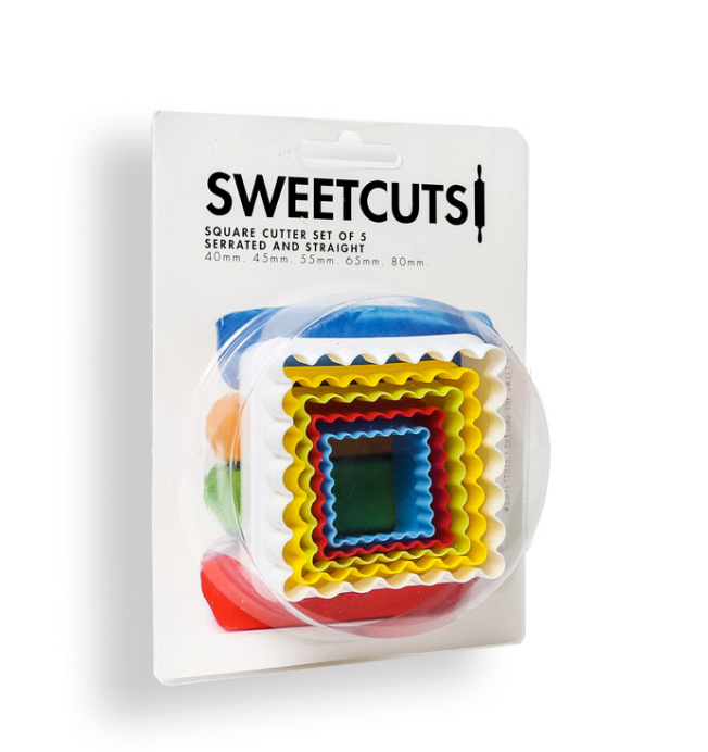 Sweetcuts Square Cutter Set of 5