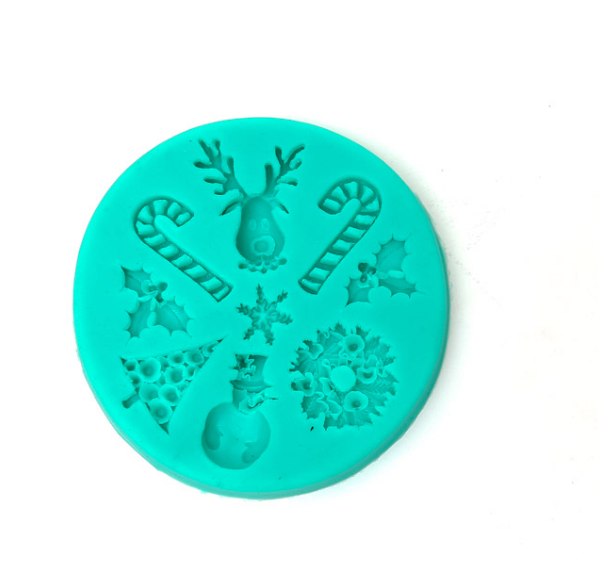 Christmas Icons Silicone Mould