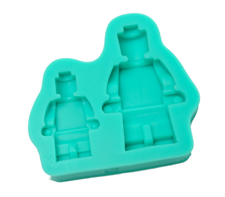 Small & Large Lego Man Silicone Mould