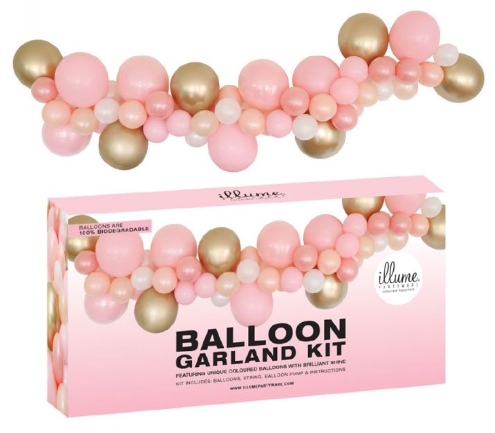 Balloon Garland DIY Kit - Pink & Gold