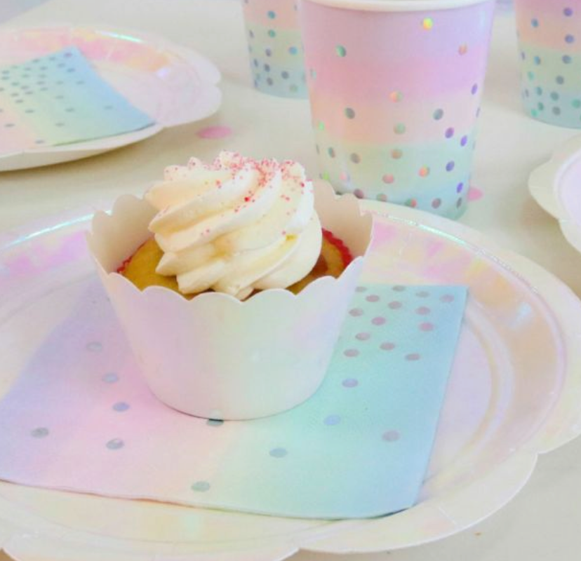 Foil Cupcake Liners / Baking Cups 72 ct combo pack – Foil Rainbow – Cake  Connection