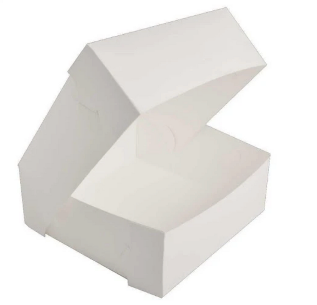 White Cake Boxes - 12 Different Sizes