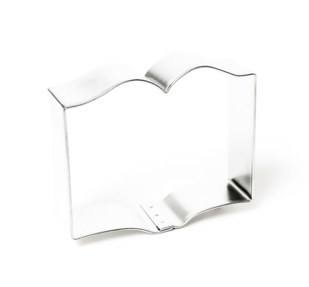 Open Book Cookie Cutter