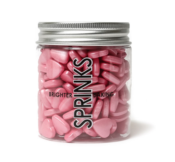 Pink Hearts Sprinkles