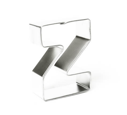 Letter Z Cookie Cutter