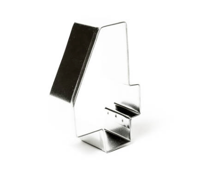 Number 4 Cookie Cutter