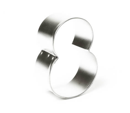 Number 8 Cookie Cutter