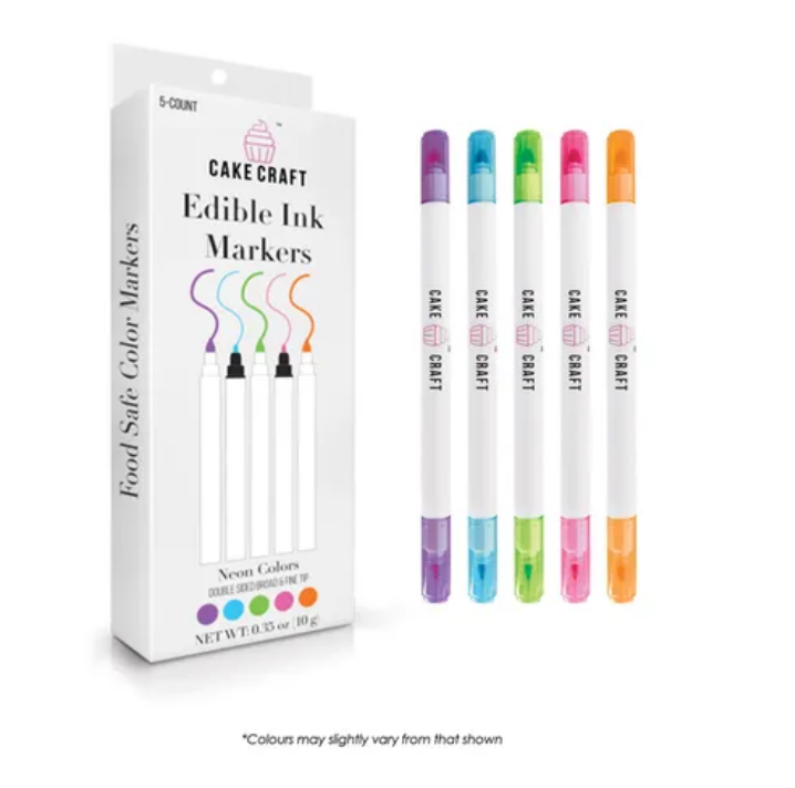 Edible Ink Markers Neon Colours