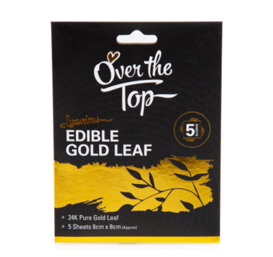 Edible 24k Gold Leaf Sheets