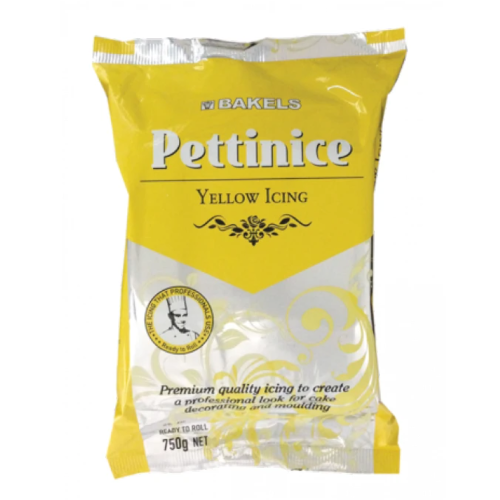 Bakels Pettinice Fondant 750g Yellow