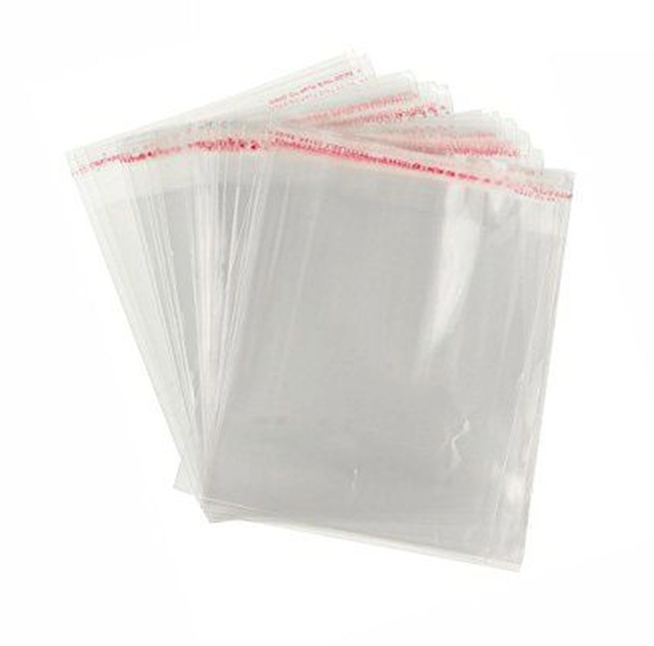 Clear Cello Bags - 5 Different Sizes