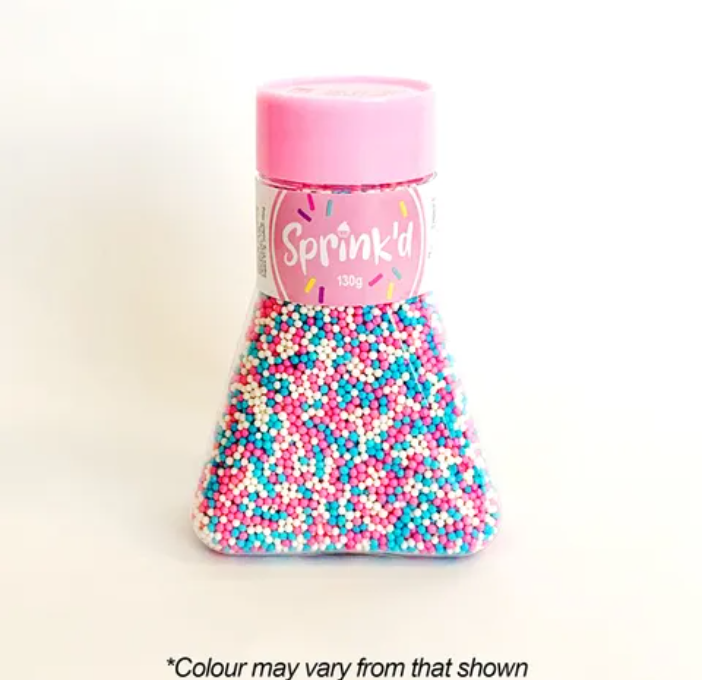 2mm Pink/Blue/White Sprinkle Mix