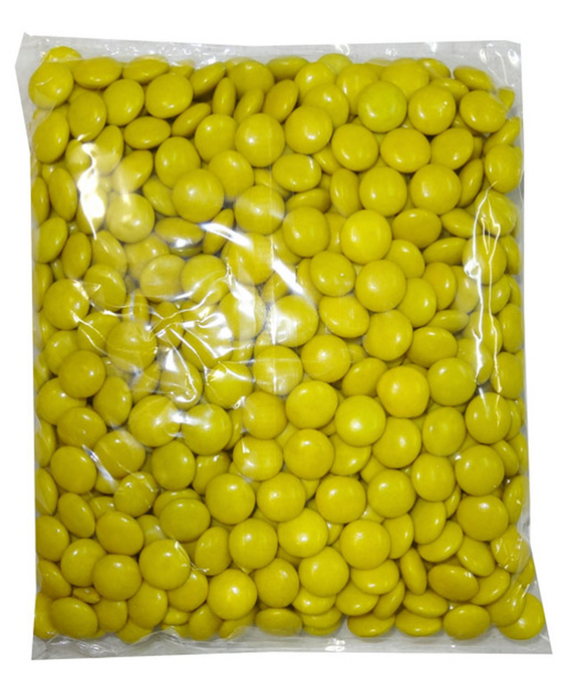 Choc Drops - Yellow (500g Bag)