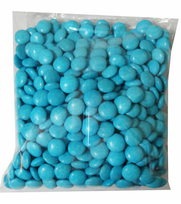 Choc Drops - Light Blue (500g Bag)