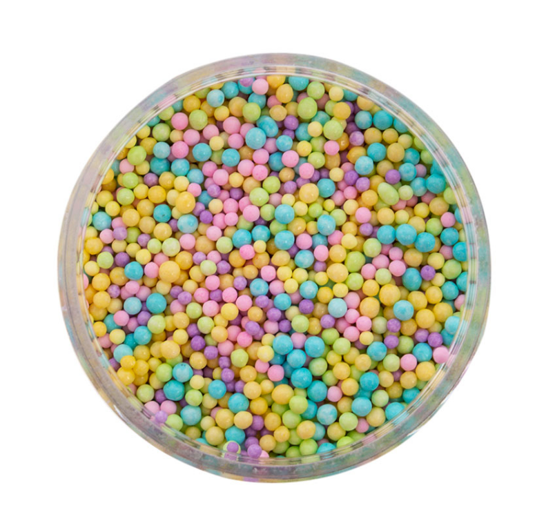 Spring Pastel Nonpareils 65g Sprinkles