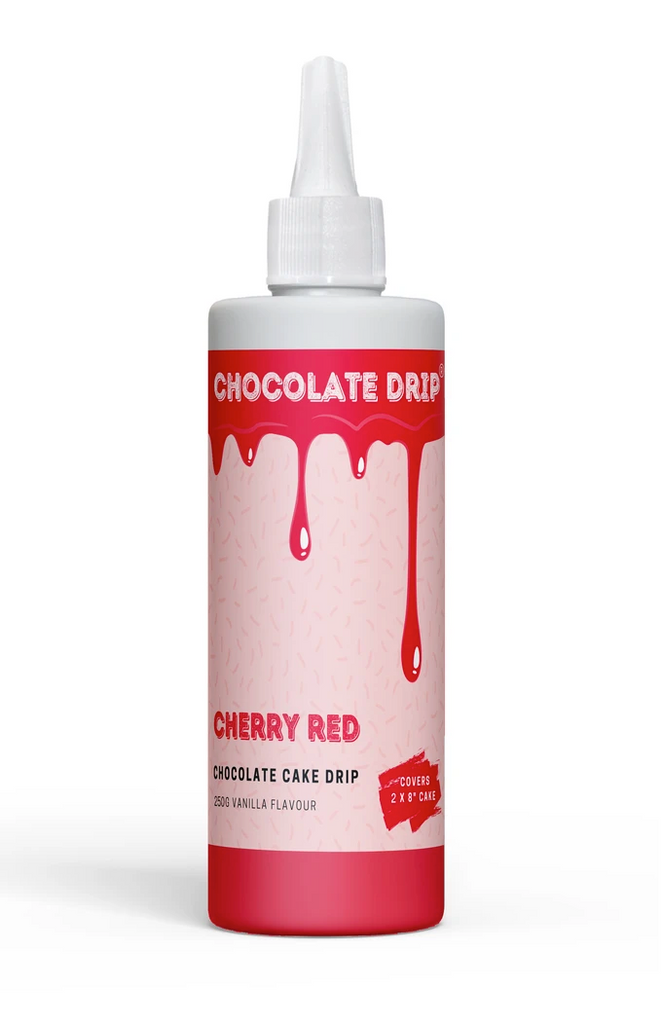 Chocolate Drip 250g Cherry Red