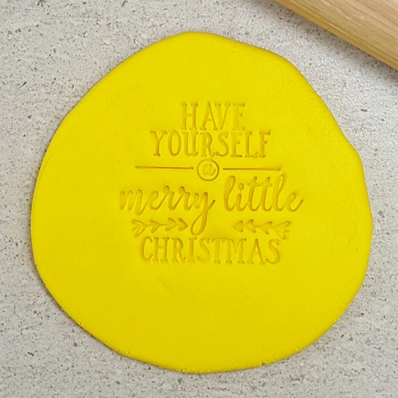 Have Yourself a Merry Little Christmas Embosser