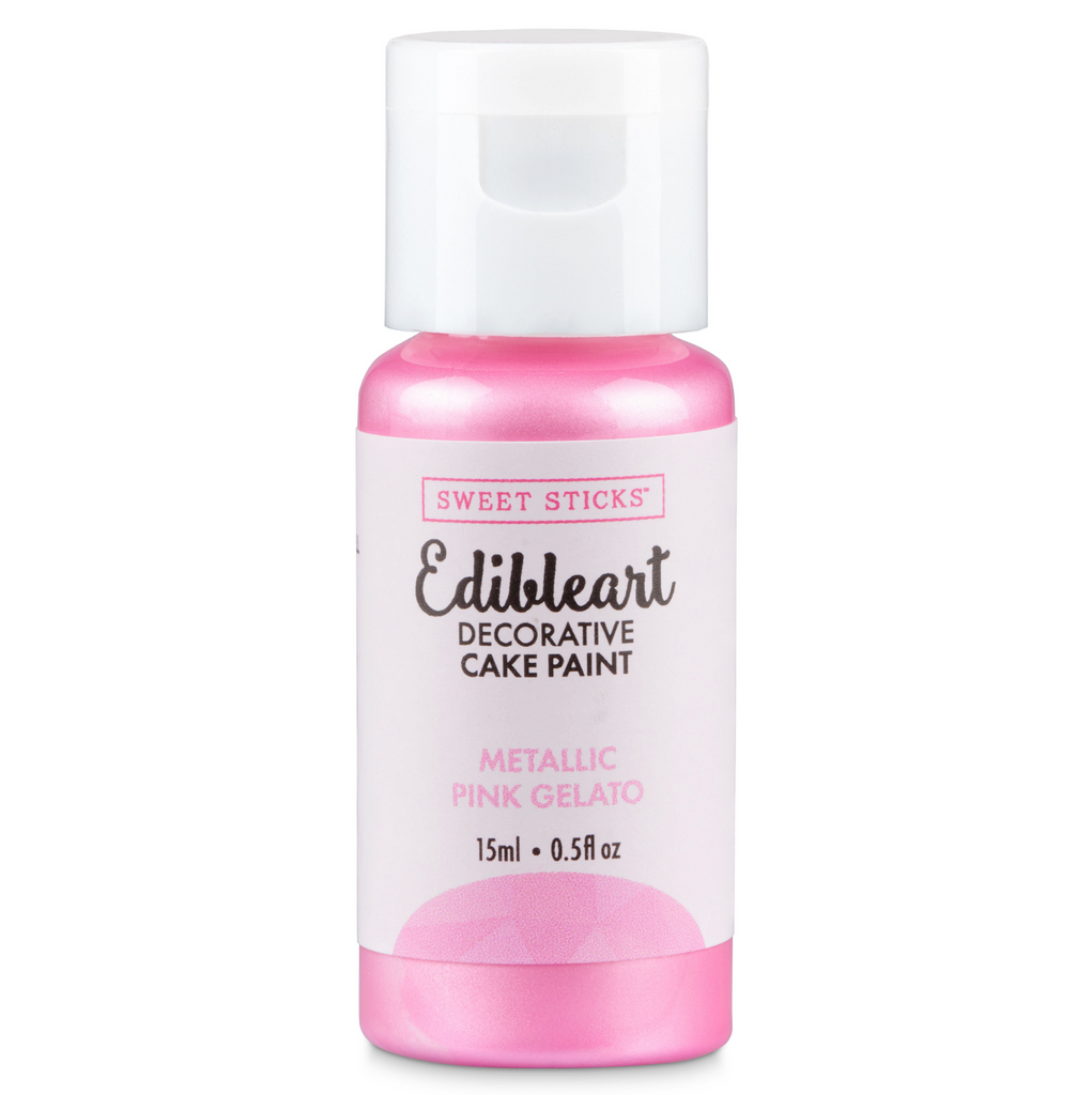 Metallic Pink Gelato Edible Art Paint 15ml