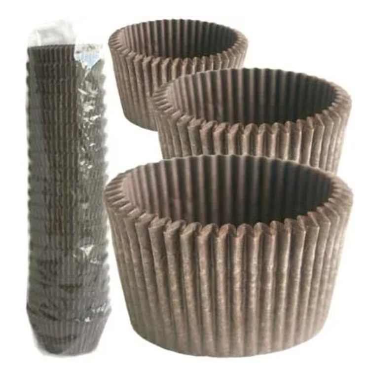 #360 Chocolate Brown Baking Cups | 500 Pack