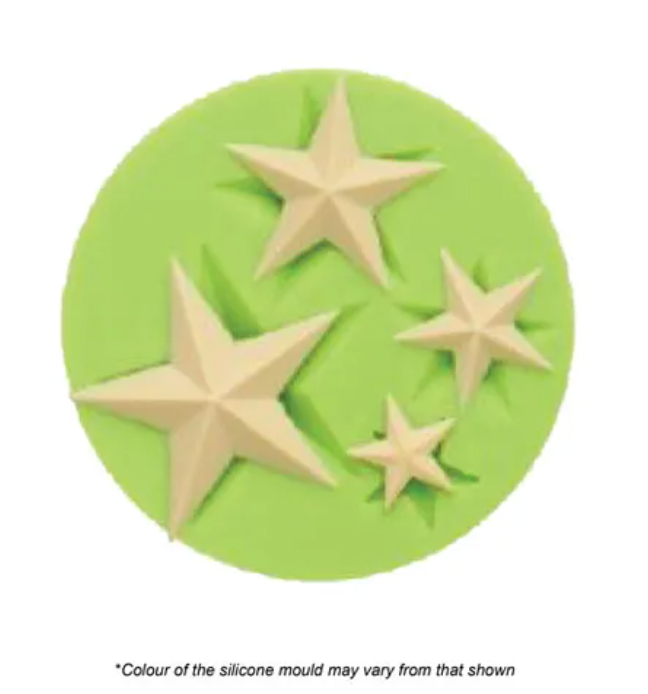 Assorted Star Silicone Mould