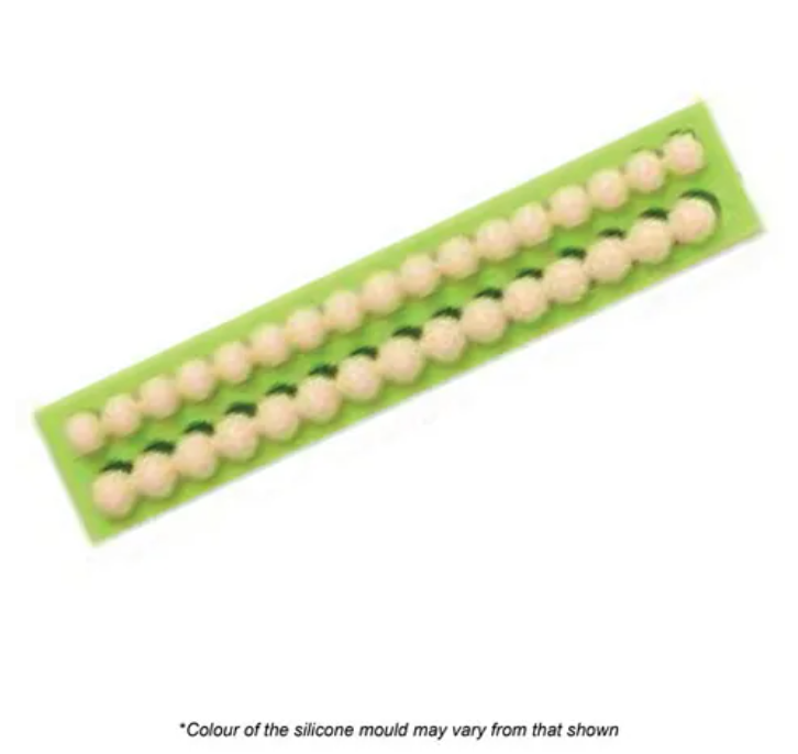 Beads Silicone Mould | 2 Rows