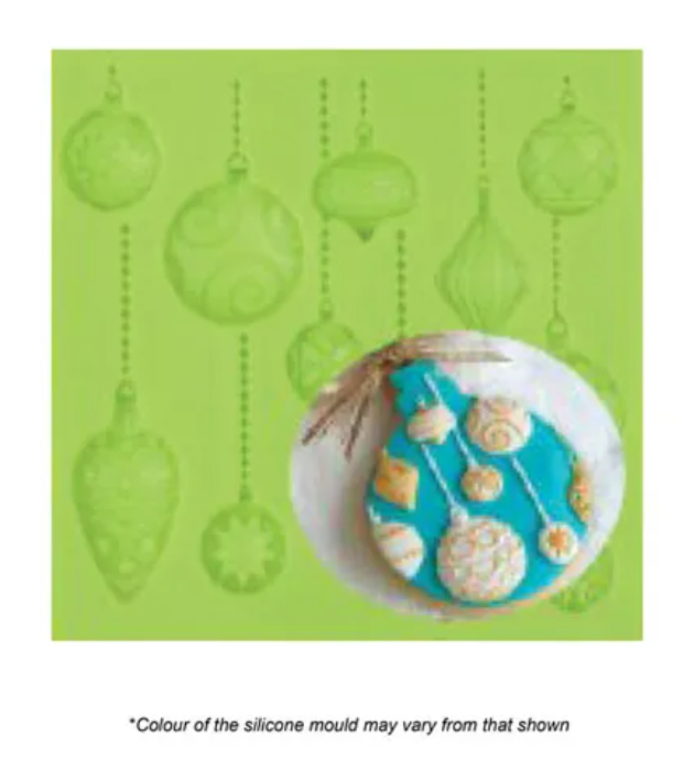 Christmas Baubles Silicone Mould