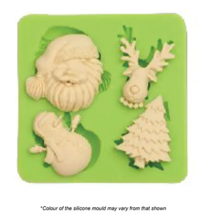 Christmas Favourites Silicone Mould
