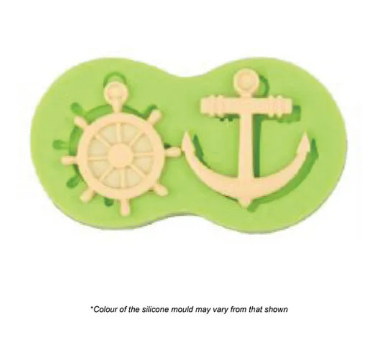 Anchor & Helm Silicone Mould