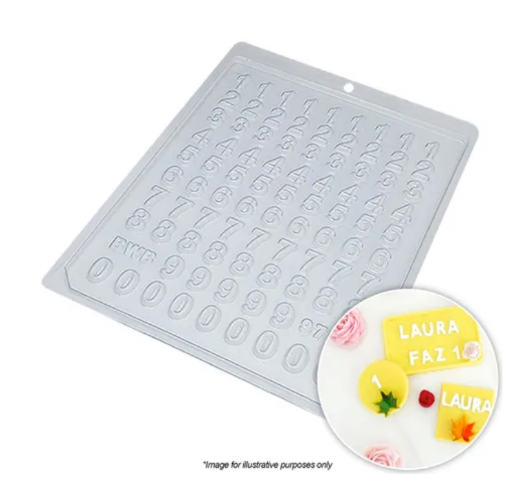 Mini Numbers Mould | 1 Piece