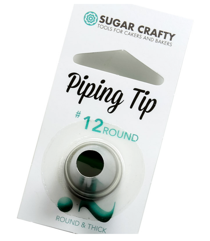 Sugar Crafty Round Piping Tip 12
